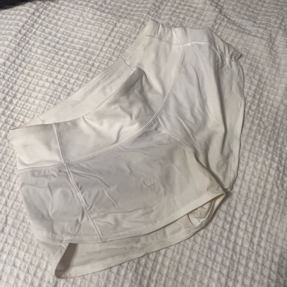 Lululemon white shorts